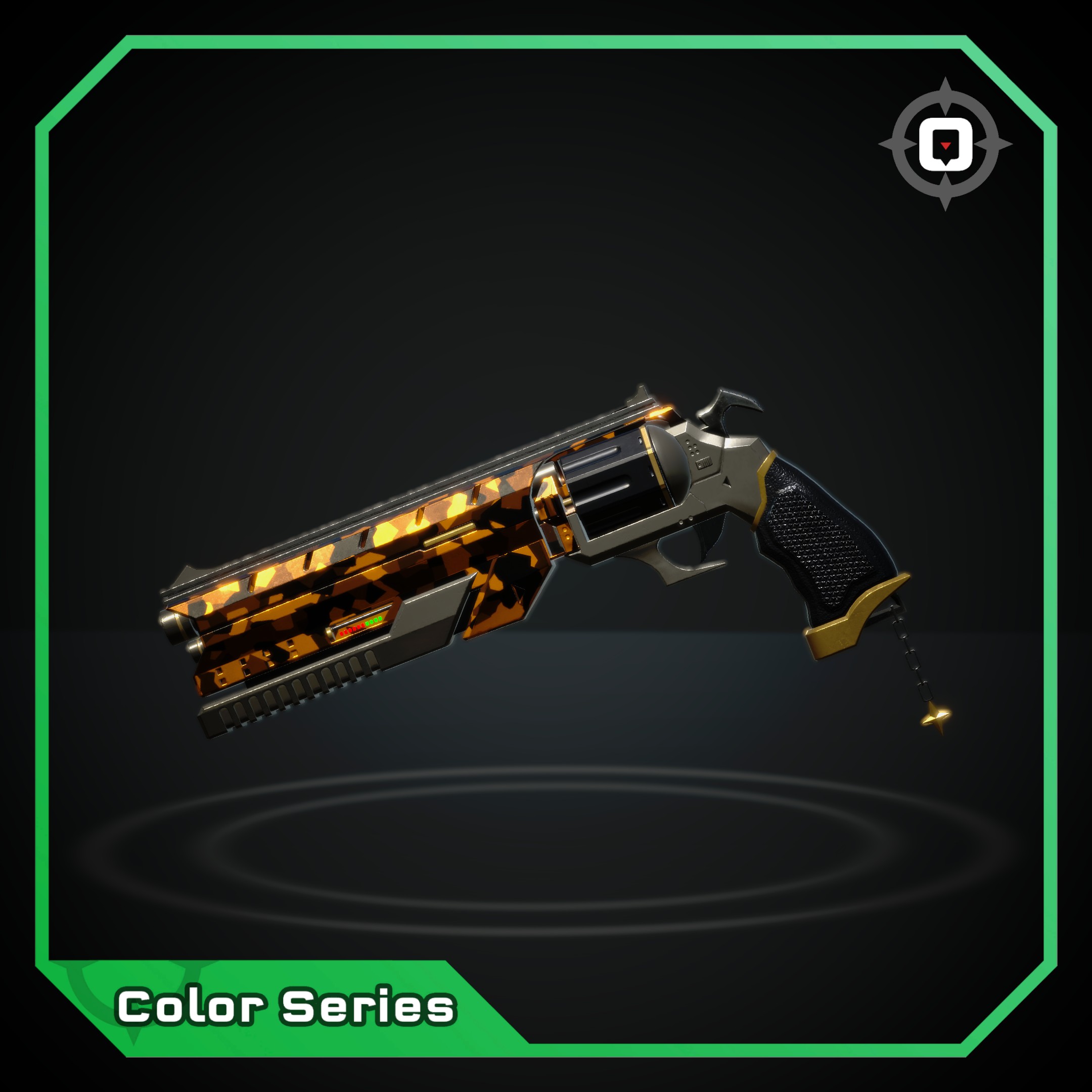 Clint 44 Royal Steel Dark Camo