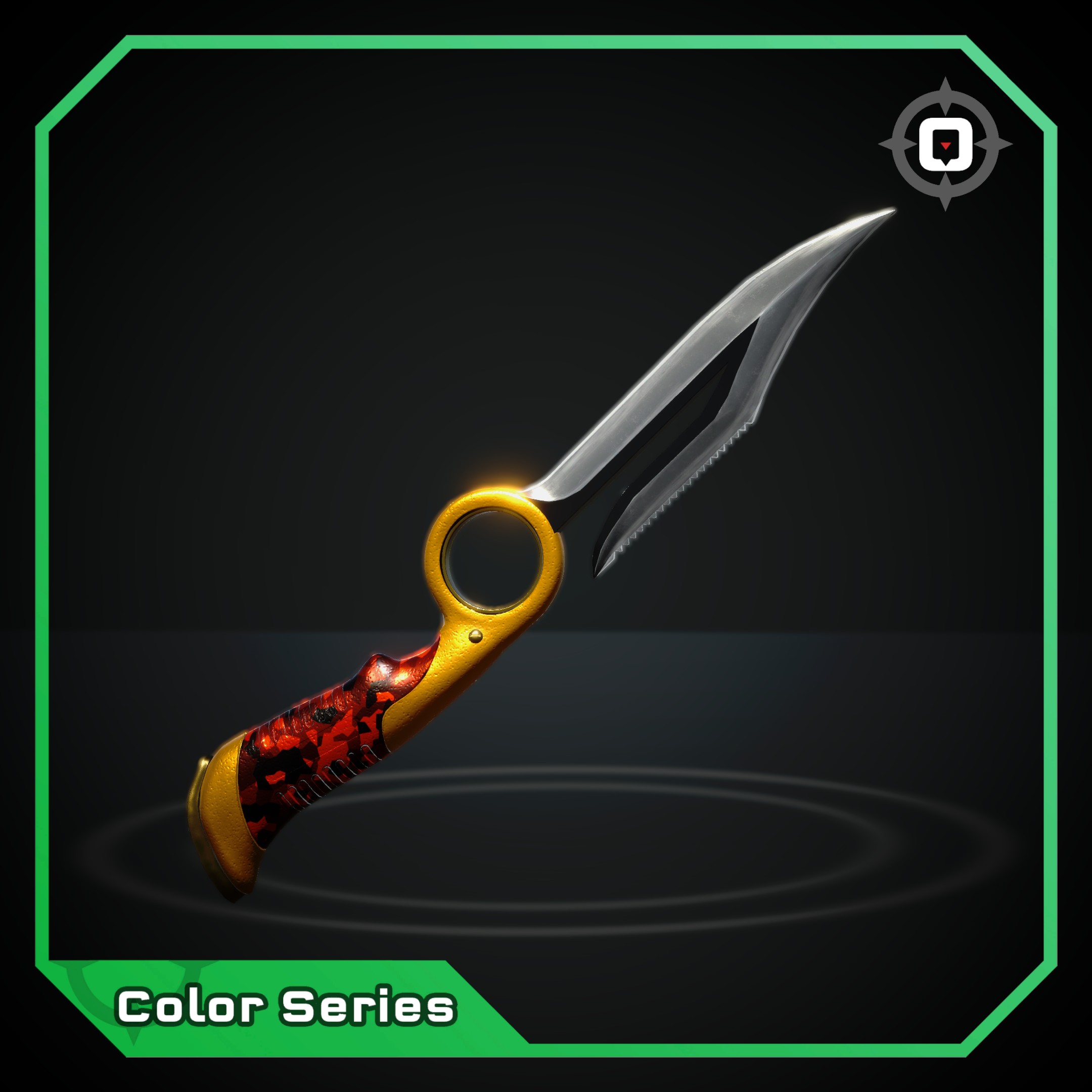 CrimsonEdge Burning King Dark Camo