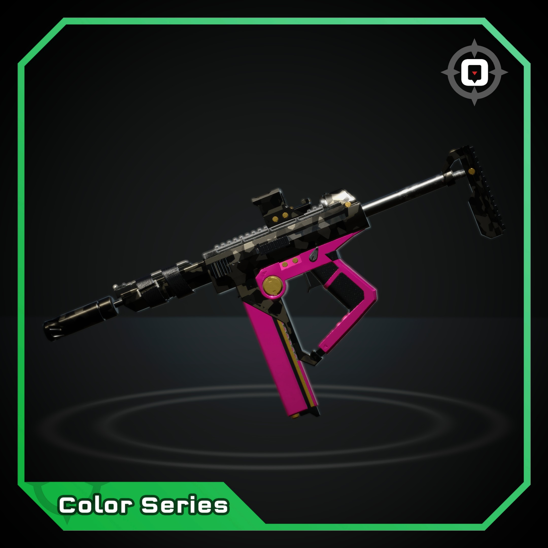 Eva Ashen Camellia Dark Camo