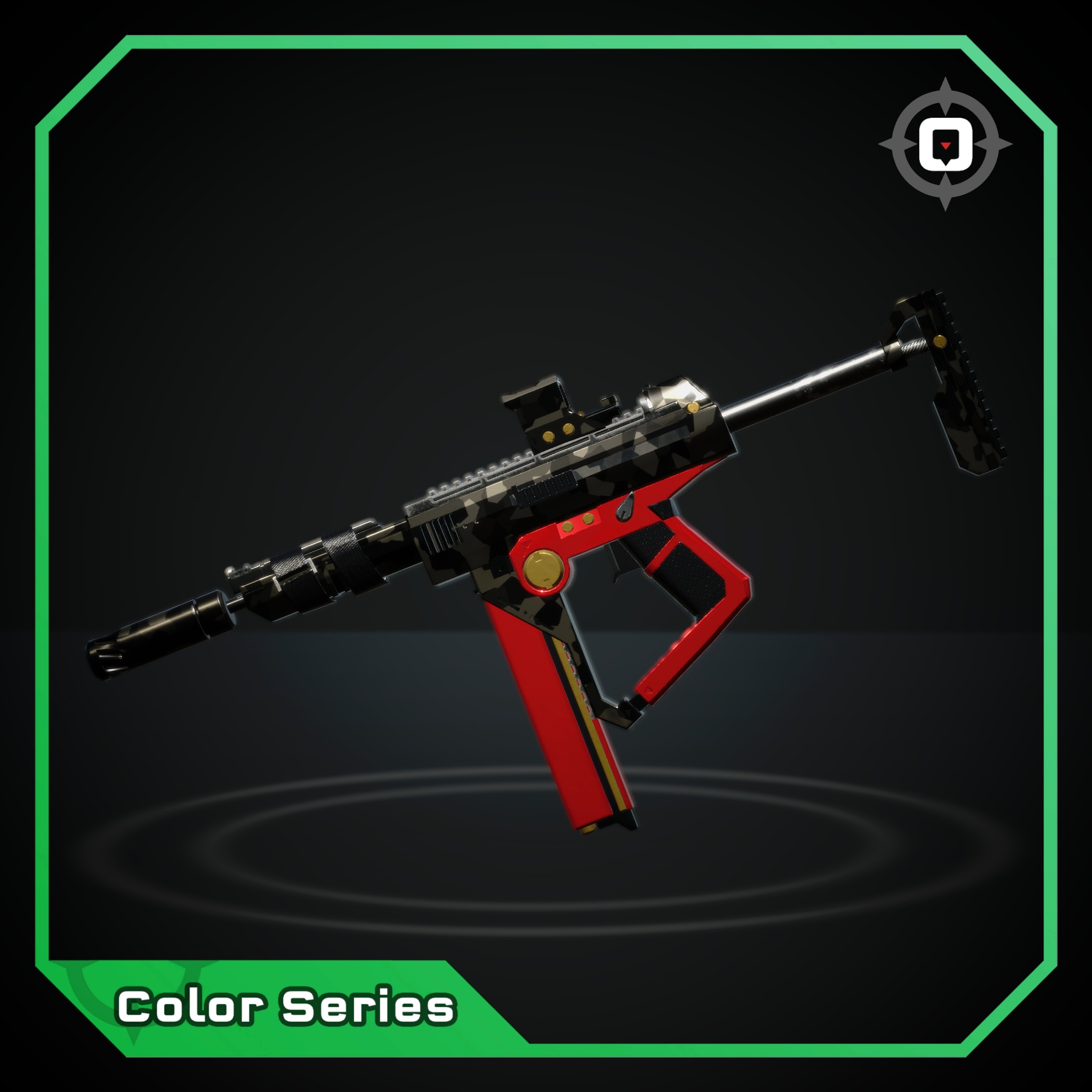 Eva Ashen Ruby Dark Camo