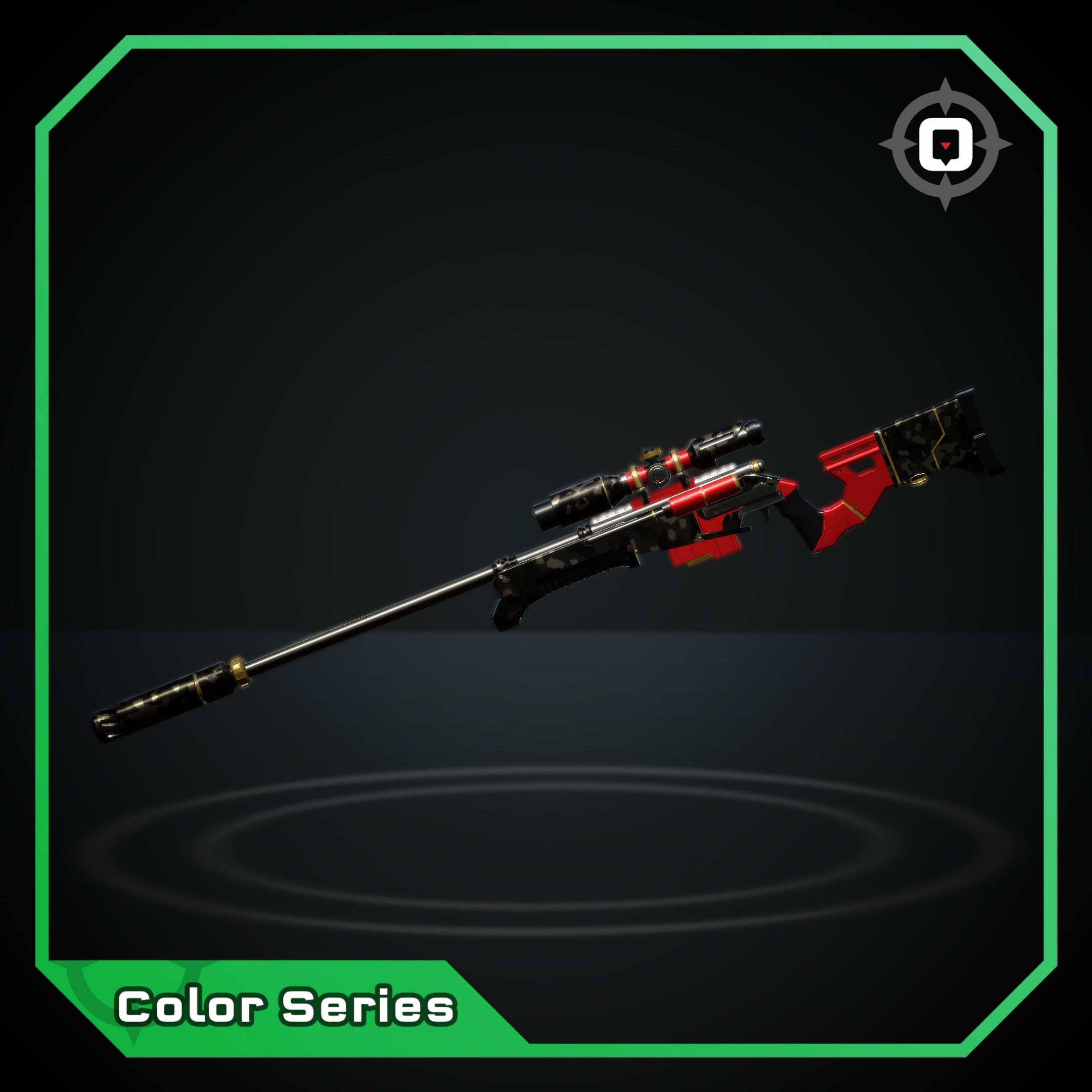 Lancer Ashen Ruby Dark Camo