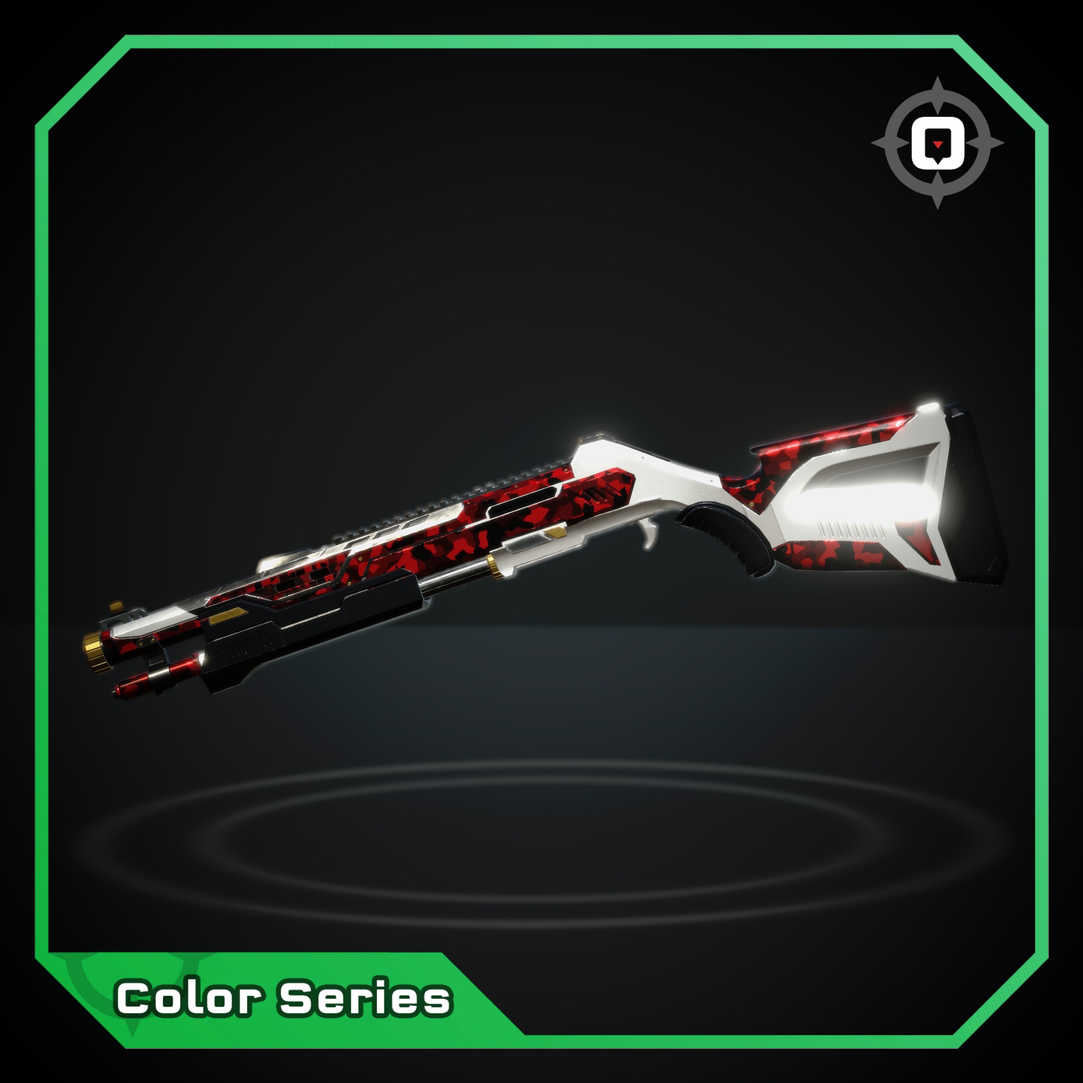 Quick Hammer Crimson Swan Dark Camo