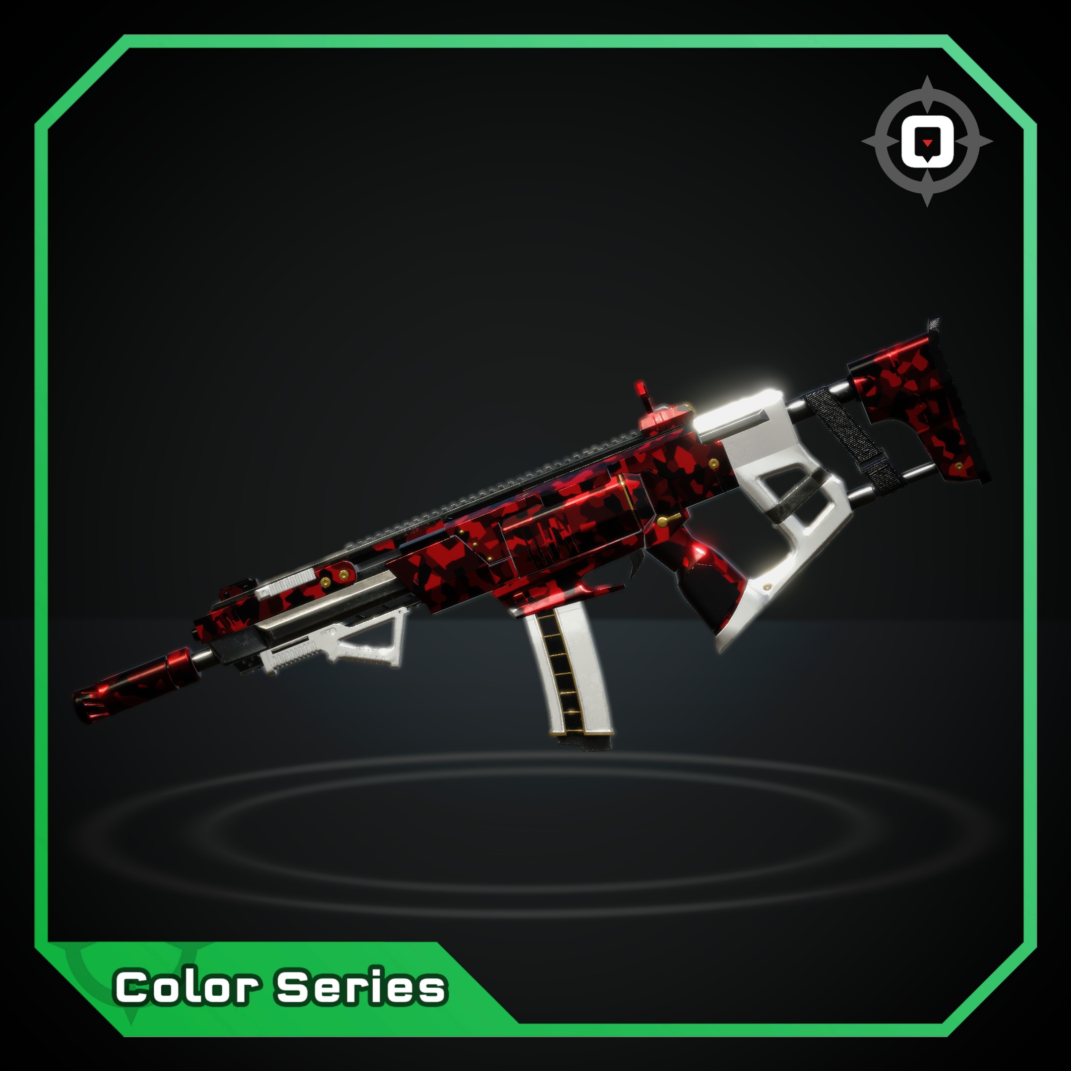 Ra X45 Crimson Swan Dark Camo